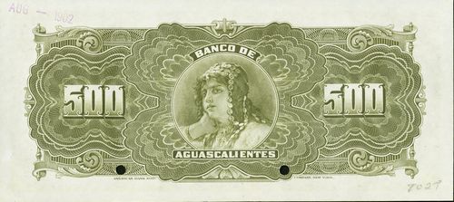 Aguascalientes 500 A 00000 reverse