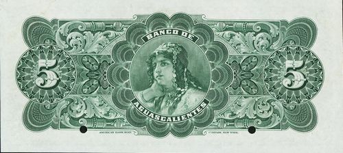 Aguascalientes 5 C 55243 reverse