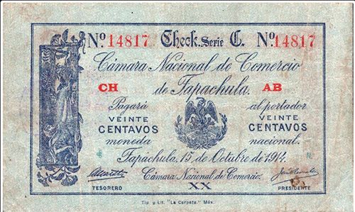 Cámara Nacional Tapachula 20c 14817
