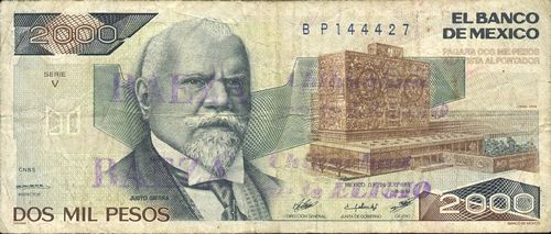 Banco de Mexico 2000 BP144427