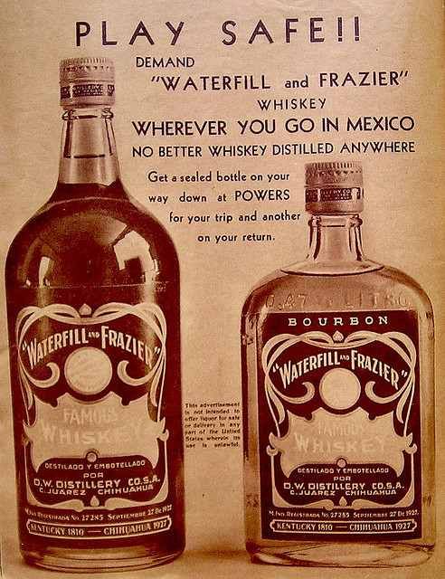 D. W. Distillery advert