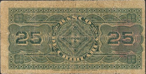 Chihuahua 25c A 108798 reverse