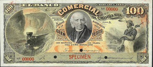 Banco Comercial 100 A 00000