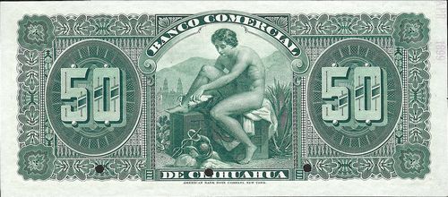 Banco Comercial 50 C 00000 reverse