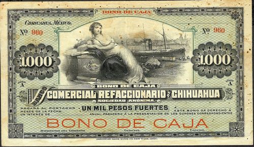 Banco Comercial Refaccionario 1000 A 960