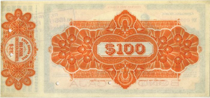 Comercial Refaccionario 100 C 00000 reverse