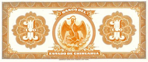Banco del Estado 1 proof reverse