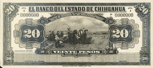 Banco del Estado 20 bromide