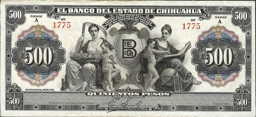 Banco del Estado 500 A 1775
