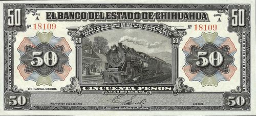 Banco del Estado 50 A 18109