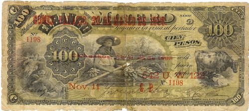 Banco Minero 100 D 1198