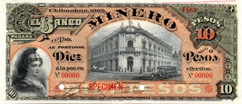 Banco Minero 10 O 00000