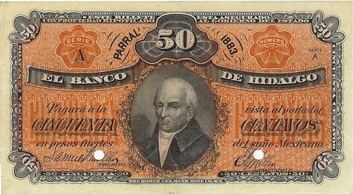 Parral 50c A no number