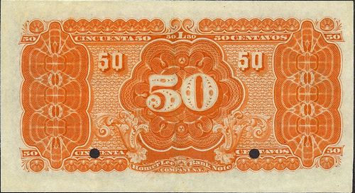 Parral 50c A no number reverse