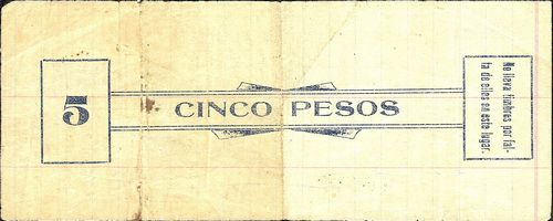 Cia Agricola 5 reverse