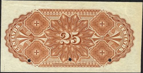Santa Eulalia 25c B 00000 reverse