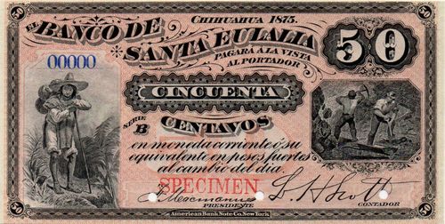 Santa Eulalia 50c B 00000