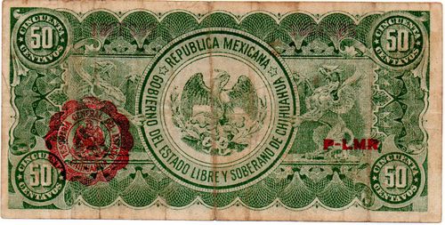 dos 50c U 2839178 reverse