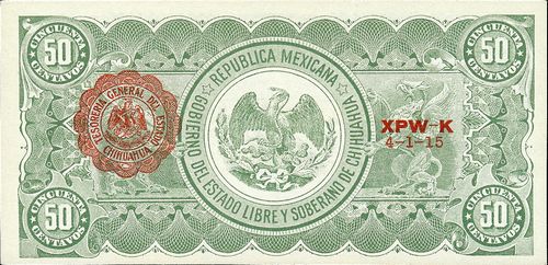 dos 50c U 3781175 reverse
