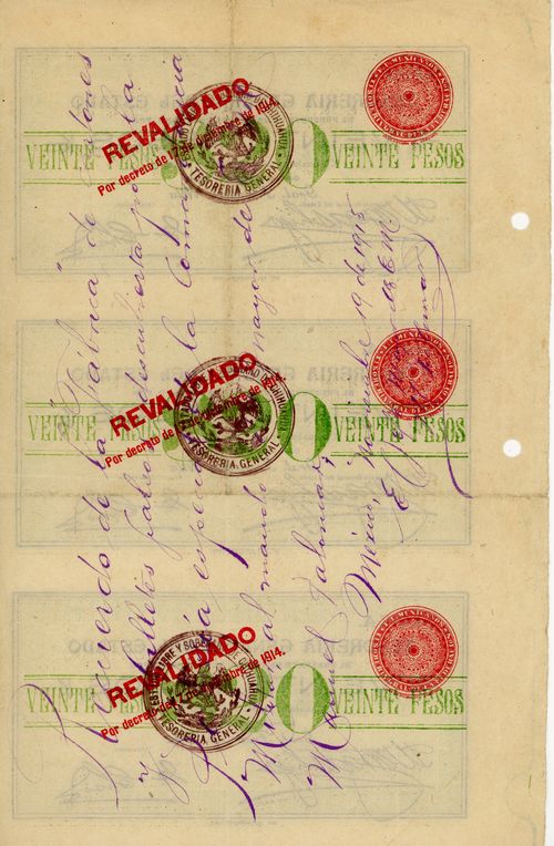 counterfeit 20 sabanas reverse