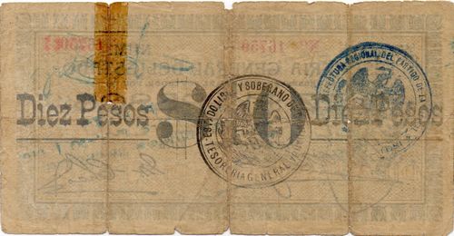 sabanas 10 A 16750 reverse