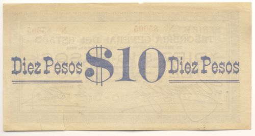 sabanas 10 B 85005 reverse
