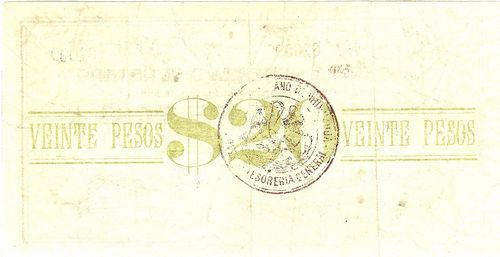 sabanas 20 A 61009 reverse