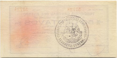 sabanas 50c B 57728 reverse