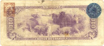Coahuila 1000 61 reverse