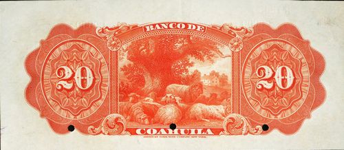 Coahuila 20 00000 reverse
