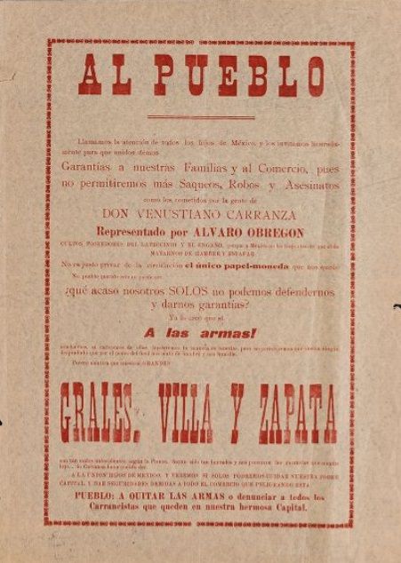 Al pueblo