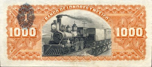 Londres 1000 G 12521 reverse
