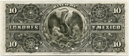 Londres 10 I 00000 reverse