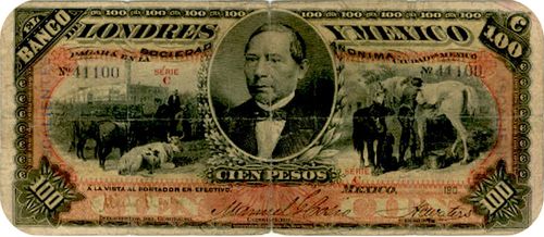 Londres y Mexico 100 C 41100