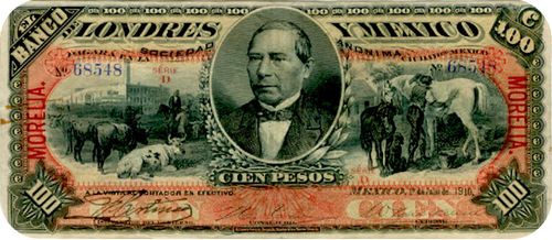 Londres y Mexico 100 D 68548