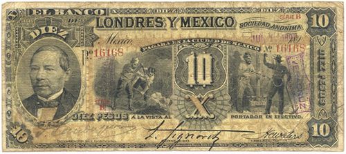 Londres y Mexico 10 B 16168