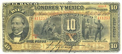 Londres y Mexico 10 E 411257