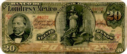 Londres y Mexico 20 B 01052