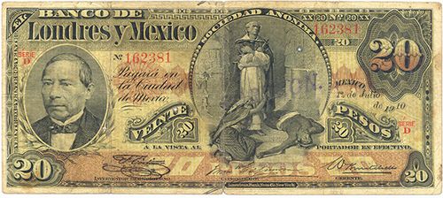 Londres y Mexico 20 D 162381