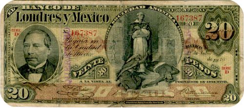 Londres y Mexico 20 D 167387
