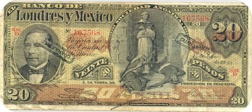 Londres y Mexico 20 D 167568