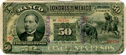 Londres y Mexico 50 D 96458