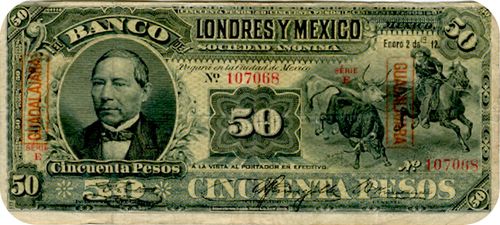 Londres y Mexico 50 E 107068