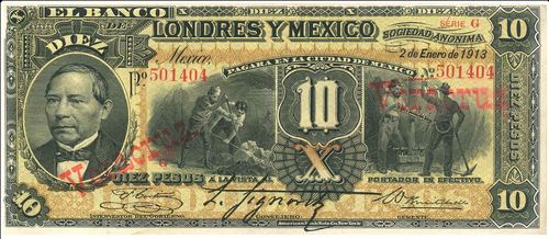 Londres y México 10 G 501404