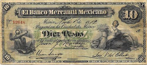 Mercantil Mexicano 10 A 12648