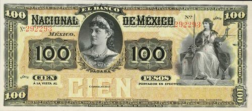 Banco Nacional 100 292293