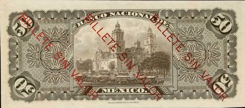 Banco Nacional 50 477921 reverse