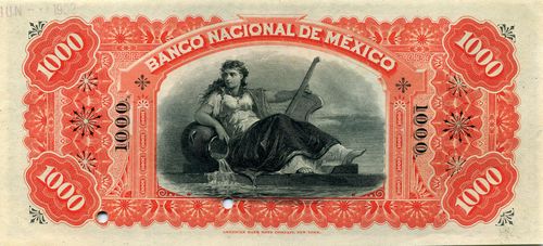 Nacional 1000 O 13490 reverse