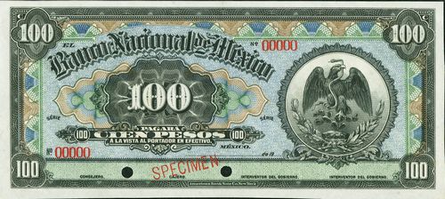 Nacional 100 specimen