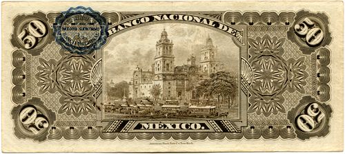 Nacional 50 JU 323599 reverse